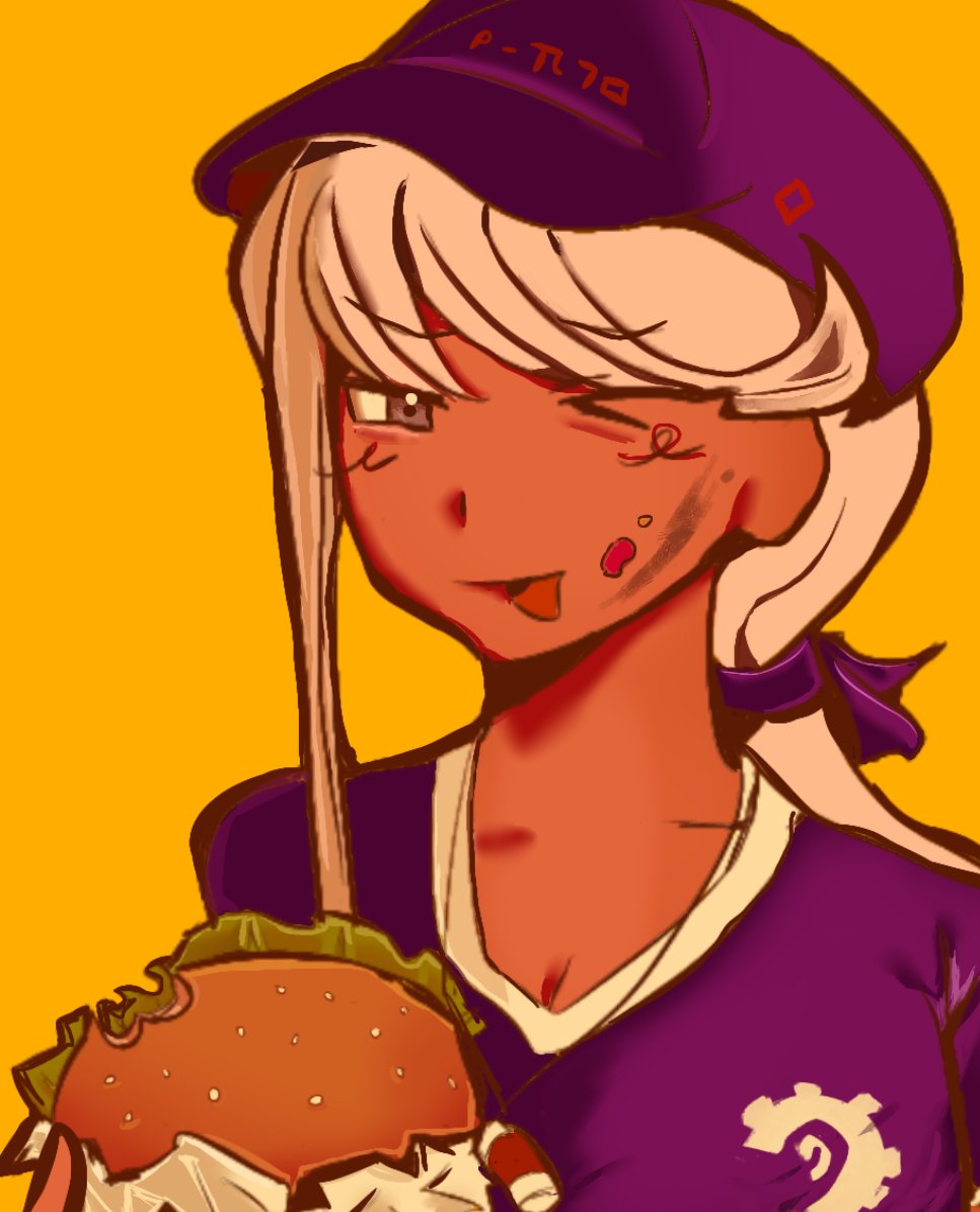 100linesofcoke's tweet photo. tsubasa burger. supposedly for her birthday https://t.co/kAvJ2D1zTP