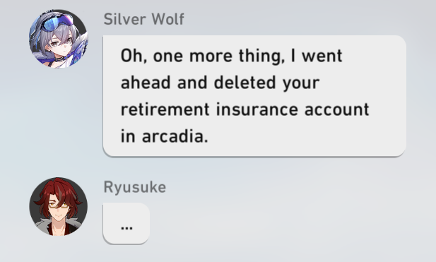AbyssalEndr's tweet photo. HSR 4.4 STORY SPOILERS
/
/
/
/
/
IM CRINE WHY DID SHE DO THAT 😭😭😭😭 https://t.co/N9XEUSo5Ot
