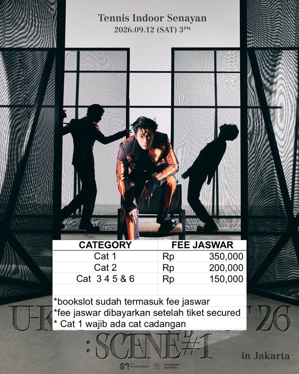 rdkons_'s tweet photo. open jastip jaswar
U-KNOW PROJECT 26 : SCENE #1 in Jakarta 

💸 start 150k detail ↓ ↓
💸 Cat 1 350k

💰 BOOKSLOT 25k

✅ Data pribadi &amp; self payment
✅ Full refund 100%
✅ Trusted 10000% 👌

📩 DM for more info

t. jasa war ticketing tiket jkt ina
#UKNOW #TVXQ #Cassiopeia https://t.co/ydwZSa7RtG