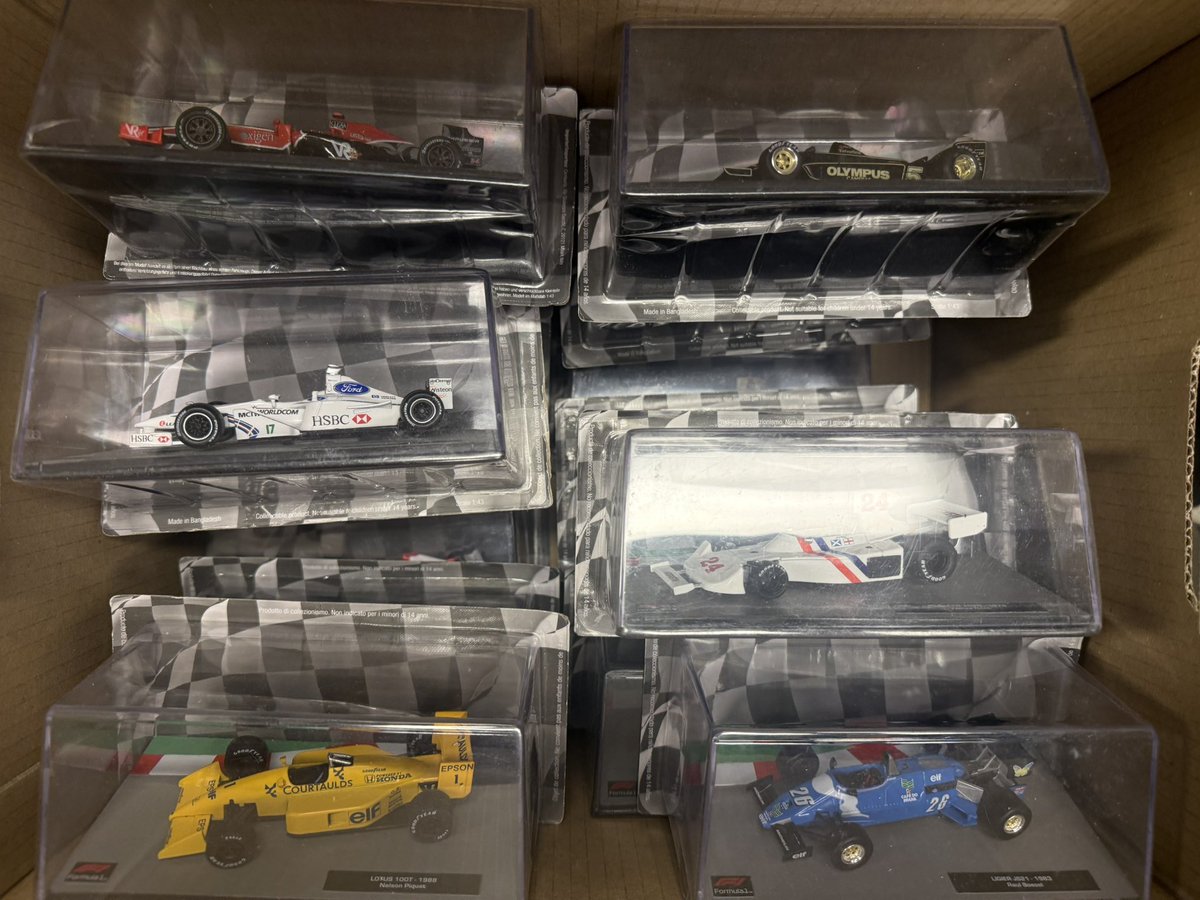 cars_tiny's tweet photo. Le F1 da edicola scala 1:43 #tinycars #f1 #scala143 #formelone #formulauno https://t.co/zF3XMvDIJc