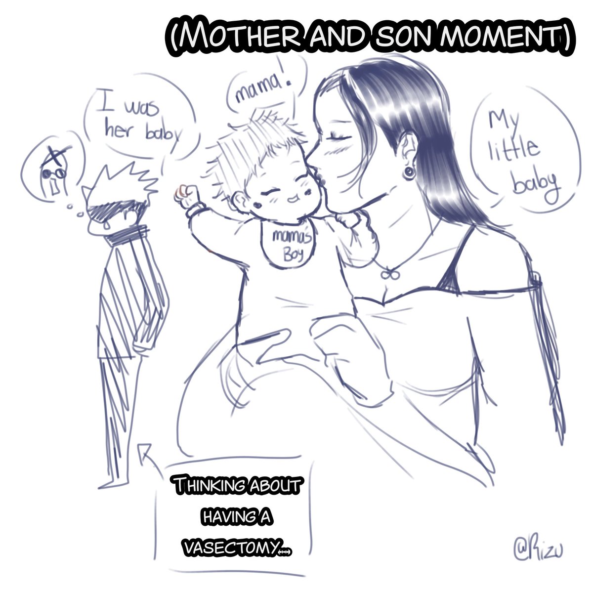 accperson23's tweet photo. Motherhood ✨🍼🍼
#Femguru2026 #goge #satosugu #gojosatoru #getosuguru https://t.co/qrMtBSrOp4