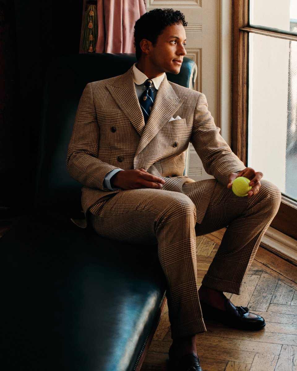 HardestFitPics's tweet photo. Jaafar Jackson in full Ralph Lauren for the Wimbledon https://t.co/rwmUd4On0K