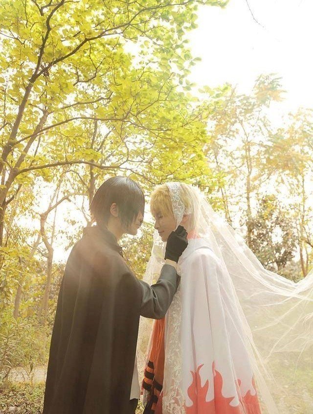 sasunaruflower's tweet photo. They really got married ~
I was the priest!

#サスナル
#sasunaru 🍅🍥 https://t.co/KwpcOLYZOH