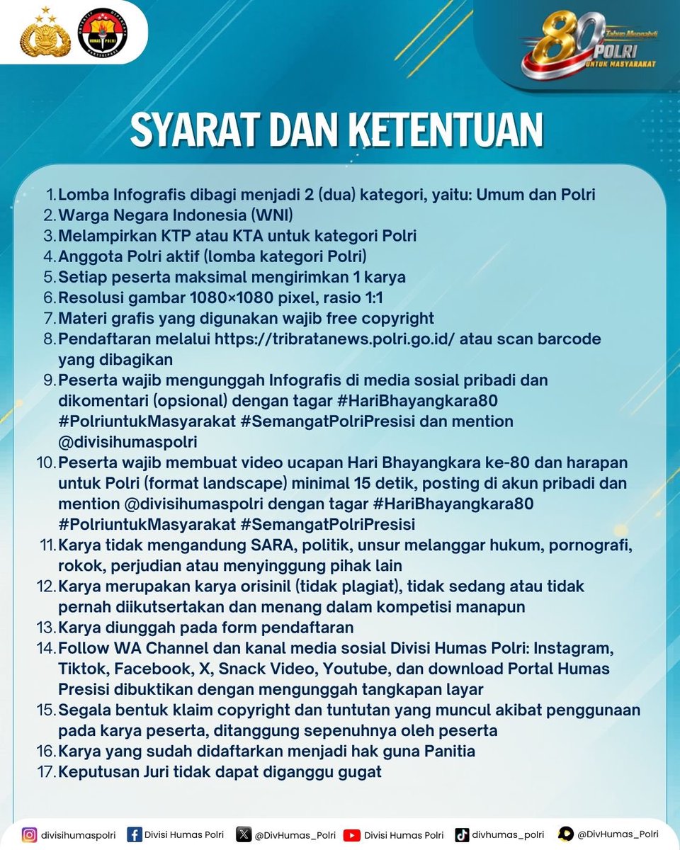 Humas Polri tweet media