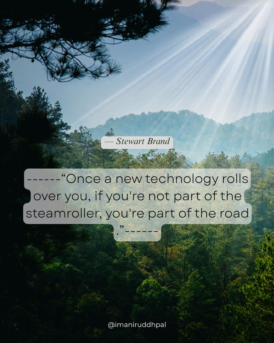 imaniruddhpal's tweet photo. First-order thinking:
"AI is getting better."

Second-order thinking:
"What happens to careers, businesses, education, and competition when everyone has access to superhuman tools?"

That's where the real story begins.

#SecondOrderThinking #AI #Technology https://t.co/RL7MiyqIP6
