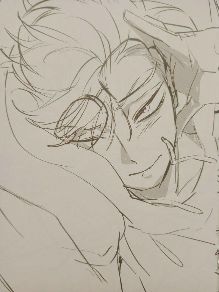 VampireIvantill's tweet photo. I'm completely in love with these Ivantill sketches. The way they're lying there, looking at each other like that, means so much to me Till gets so flustered, and Ivan looks at him with so much love my dads 😭 https://t.co/0HyRp27EvJ