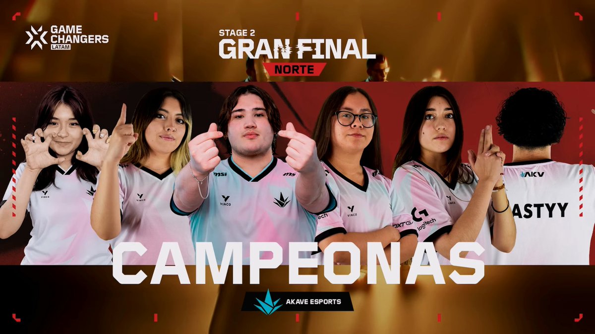 ValorantLee's tweet photo. VCT 2026: Game Changers Latin America North - Stage 2

🏆Akave Esports Black @AkaveEsports
📺https://t.co/zR7bYoykYl

#VCTGameChangers #VALORANT https://t.co/kQSvSqFeDI