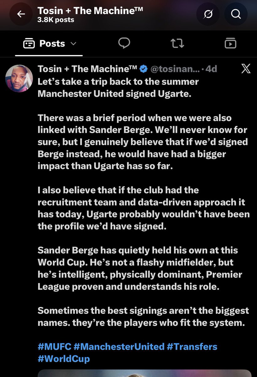 Tosin + The Machine™ tweet media