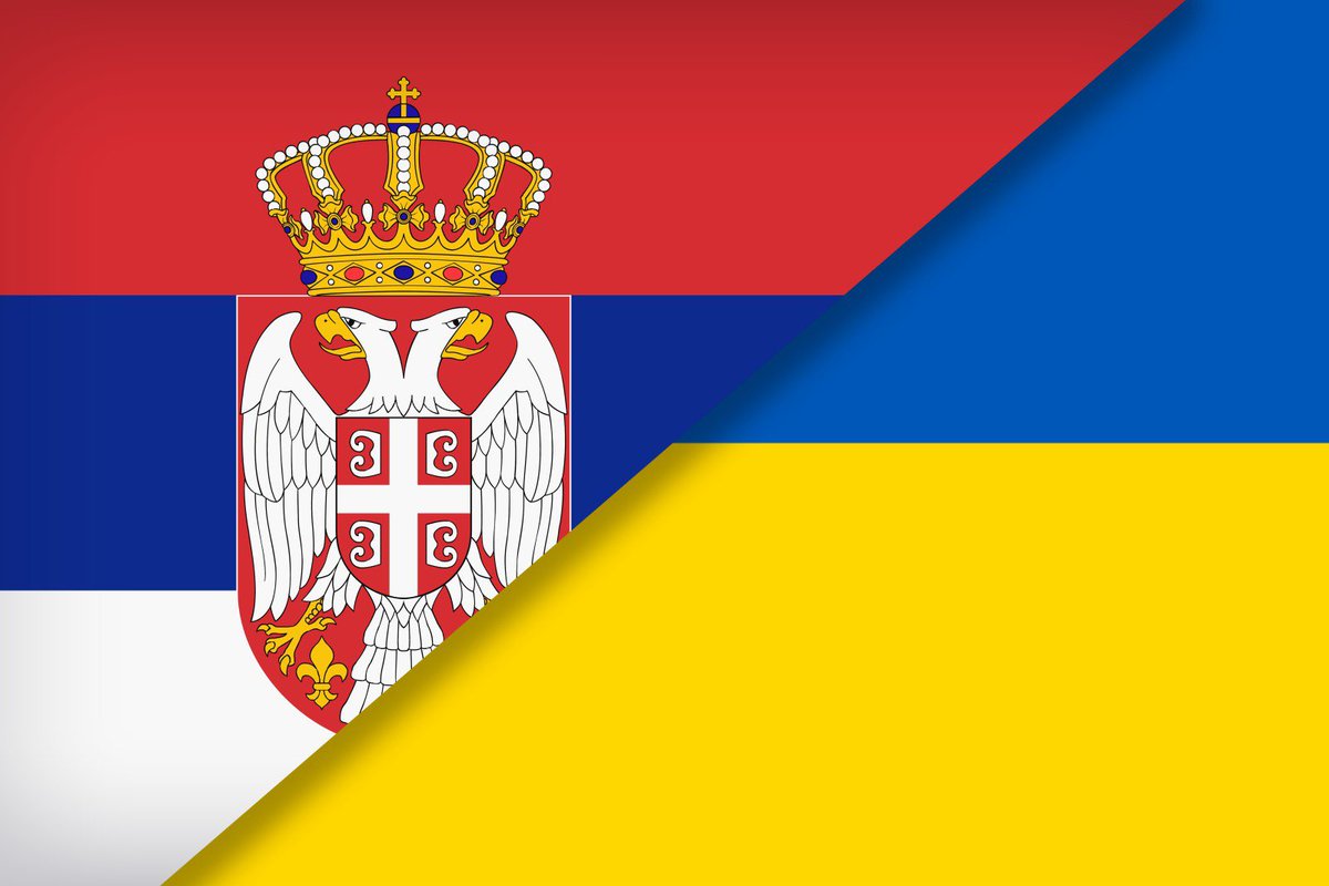 🇷🇸🇺🇦President @avucic met with Ukrainian President Volodymyr Zelenskyy on the sidelines of the Ukraine–Southeast Europe Summit in Kyiv.

During their meeting, @predsednikrs thanked Zelenskyy for Ukraine’s support for Serbia’s territorial integrity and reaffirmed that Serbia 