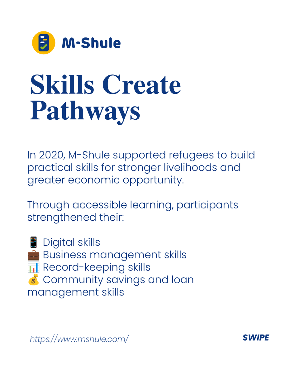 OurMShule's tweet photo. This #WorldYouthSkillsDay, we celebrate young people building the knowledge, confidence, and practical skills they need to thrive and shape a better future for all.

#SkillsForASharedFuture https://t.co/BJJZWYSHyT