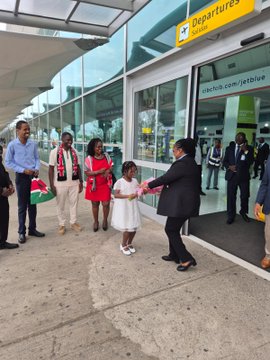 citizentvkenya's tweet photo. Kenya has established a resident diplomatic mission in Kingston, Jamaica.

Mwenda Karisa becomes the mission’s first High Commissioner https://t.co/t1Wdq3GkFG