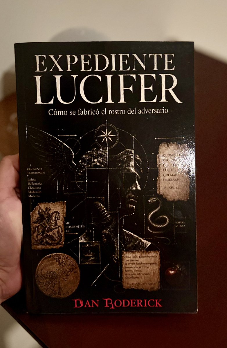 GinaCabreraS's tweet photo. “No basta con inventar al adversario. Después hay que ponerlo a trabajar”Inicio mi lectura “Expediente Lucifer” de @DanRoderick_ augura romper con algunos paradigmas. Lo recomendaría a la comunidad lectora sin pensarlo @Soyelaveerrante @AJNavarro9 @JorgePizar #amamosleer 🫰🏼 https://t.co/hIymXX0hZx