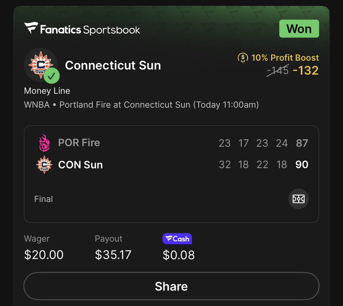 AdamsSmith7w's tweet photo. LUNCH MONEY CASHOUT 🥁

Who cashed this one with me? 💰🔥

Drop a ❤️ if you tailed and got paid! https://t.co/hyIb8WR1cH