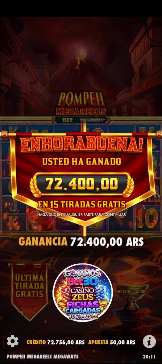 sopengo5436's tweet photo. Seguimos cargando toda la noche 🎰🍀🥳🫰🏽
https://t.co/mmNM686Jb5 🎰
#ganamos #celuapuesta #bet30 #casinovirtual https://t.co/bEVNKRDoHn