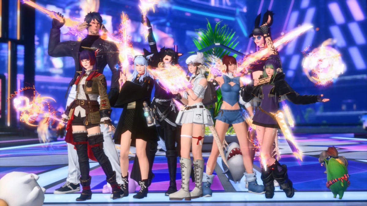 VarunaFFXIV's tweet photo. Officially 7/7 😭 DMU finally cleared!!

Thanks for sticking around through every cursed pull and “surely this is the one.” We actually did it <3

Thanks also for the awesome photos @arikirino @LeoNap247 https://t.co/p53eMuUjMK