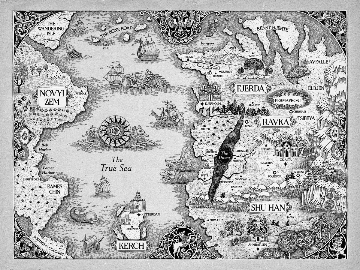 gyuplace's tweet photo. toda hora tenho que voltar nesse mapa porque me perco MKKKKKKKK sempre fico assim com os livros de fantasia 😭 pior são os termos corporalki, etherealki e materialki https://t.co/WftwGxXc6a