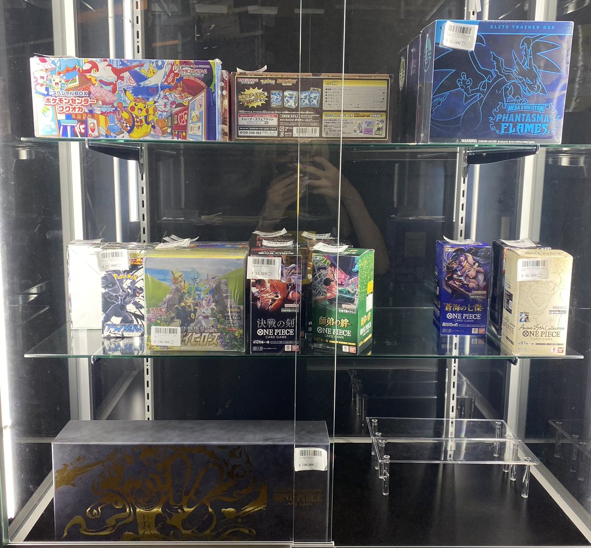 ⭐️トレカ道楽 仙台駅前アーケード店⭐️ 現在のBOX ショーケース在庫