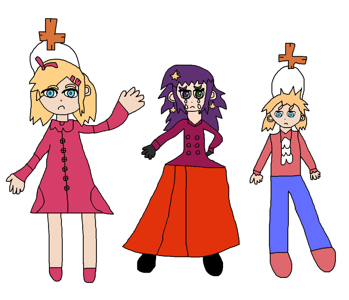 Kirihara_Atom's tweet photo. Yes, Siorc's Rin and Len Kagamine are puppets.

Also, Ultitmate Florist Siorc digital....better late than never. Read the story for danganronpa siorc here: https://t.co/e9GfCMWVz9 https://t.co/LV87Ydxjor