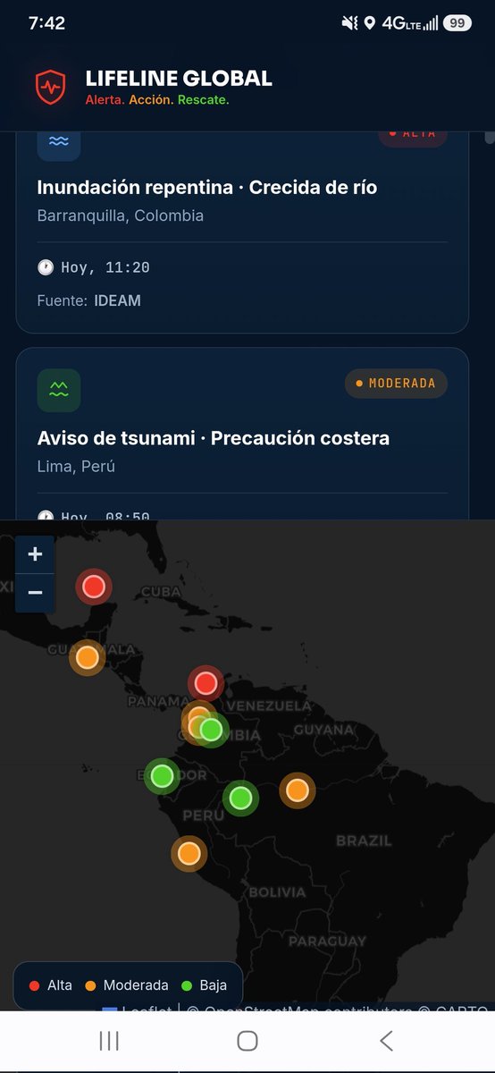 lifeLine_global's tweet photo. Recibes Alertas de eventos en tiempo real. https://t.co/cRPSlwxP1I