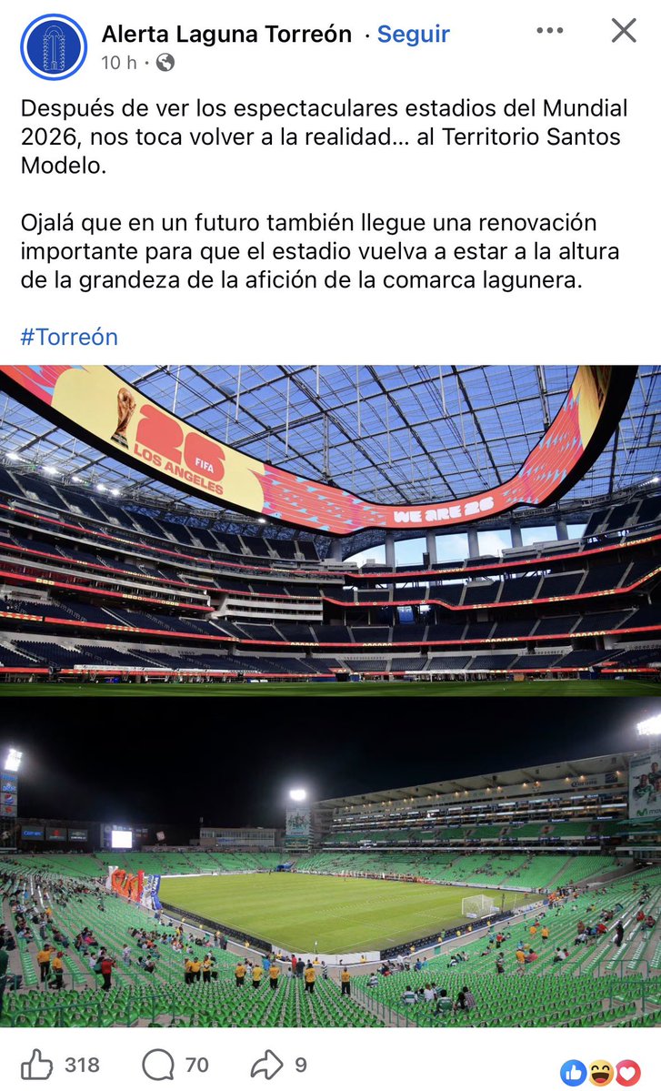 danypunkz's tweet photo. Jajajajaja cómo vas a reprochar el estadio que tenemos. Y lo peor es que hay idiotas en los comentarios que asienten.

Otra cosa es el descuido y la suciedad, y parece que ya trabajaron en eso (espero) https://t.co/NJIEnRXeb6