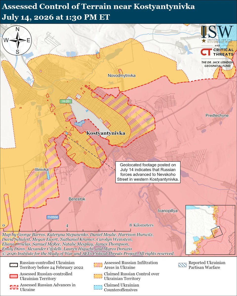 Institute for the Study of War tweet media