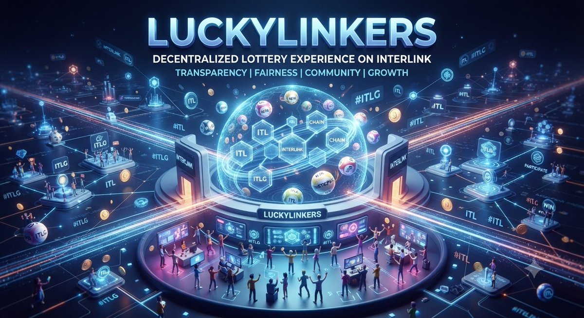 krishnared58032's tweet photo. LuckyLinkers brings an exciting decentralized lottery experience to the InterLink ecosystem, combining transparency, fairness, and blockchain technology while encouraging community participation and long-term ecosystem growth. #InterLink #ITLG #ITL https://t.co/MUdJoyw5dJ