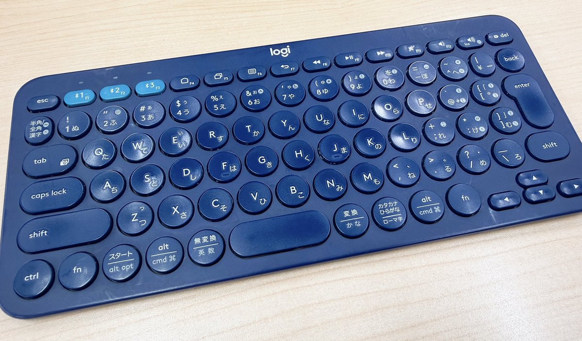 今同じ形のキーボード使ってるし👀