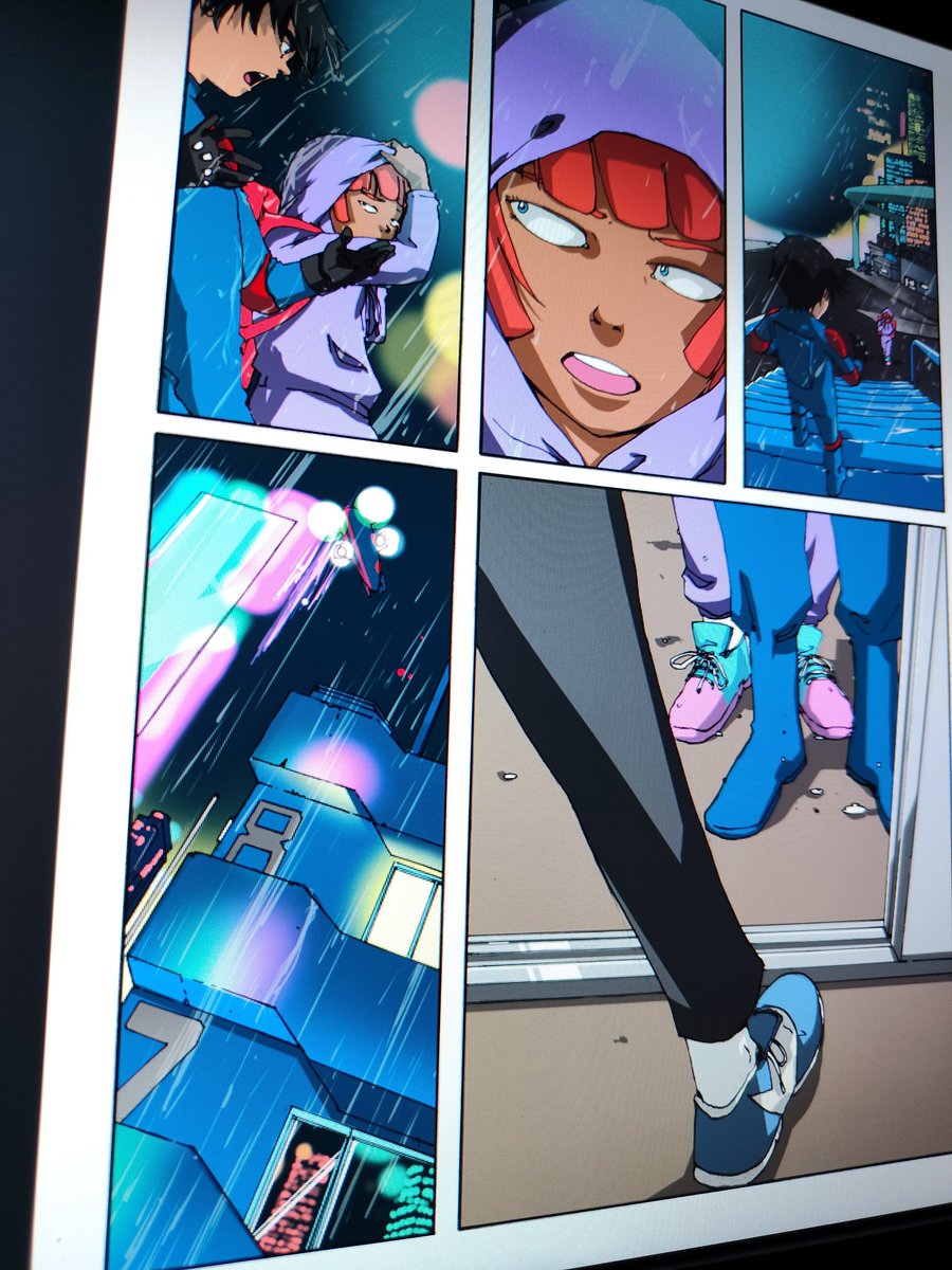 Maraz_Nelson's tweet photo. Night grind on #neonseed...
#comics #cyberpunk #漫画 #イラスト https://t.co/TWdykCdTp6