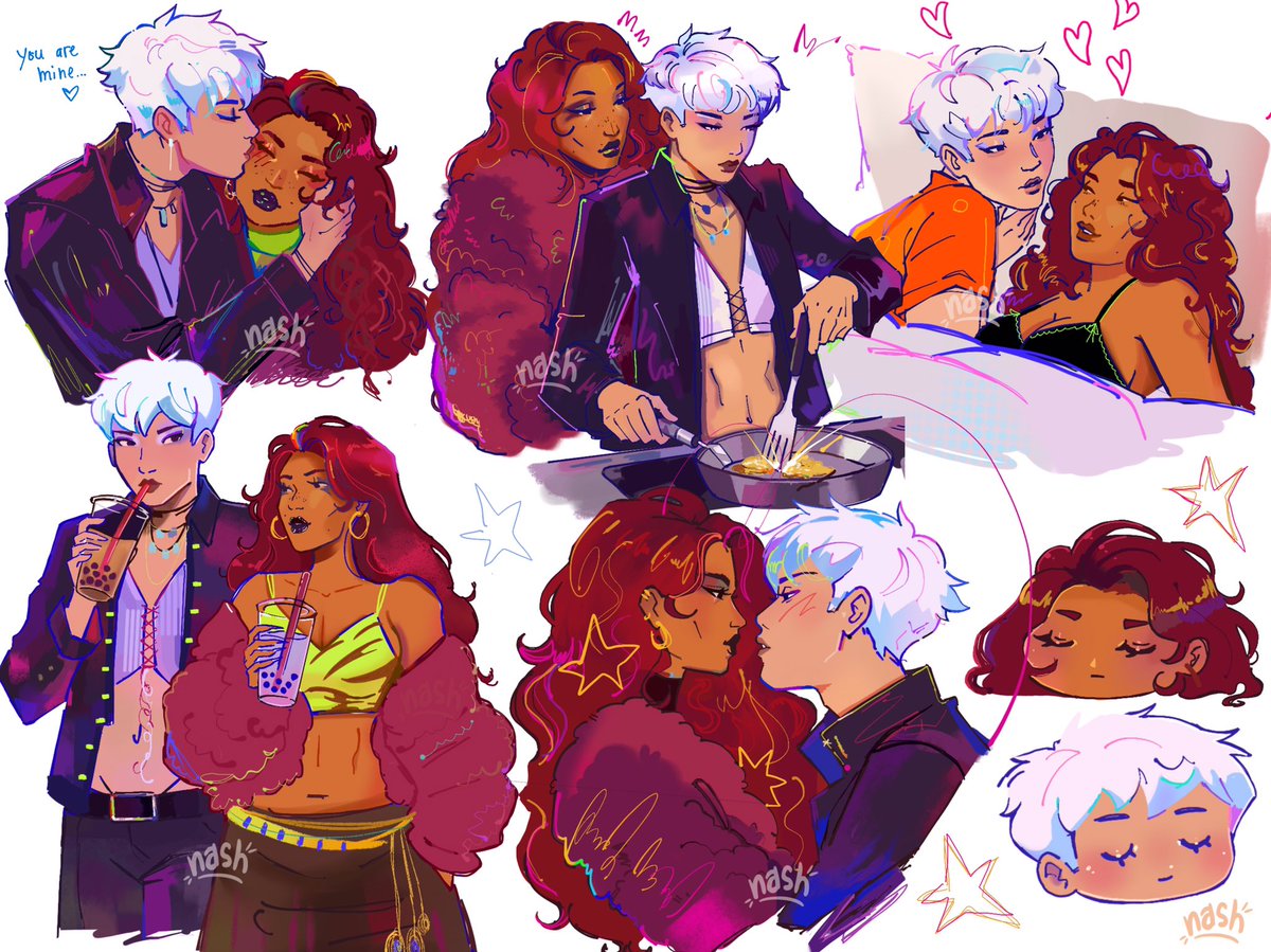 nash_v4en's tweet photo. I just wanted to redraw more lobavalk in an au!! I totally love them 😵‍💫❤️ #lobavalk #apexlegends https://t.co/fNf6zOCUjV