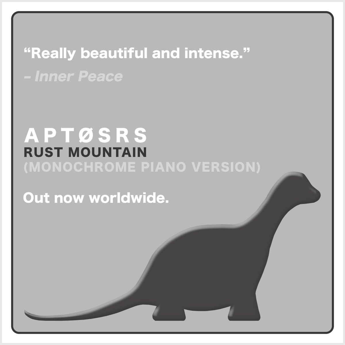 Cellarscape's tweet photo. 🎧 Aptøsrs – 'Rust Mountain (Monochrome Piano Version)': https://t.co/Bk4B5P0ZV4

🎹 Taken from my new album 'Alternative Piano Club':
https://t.co/oTfgcF2p12 https://t.co/FKBltismpz