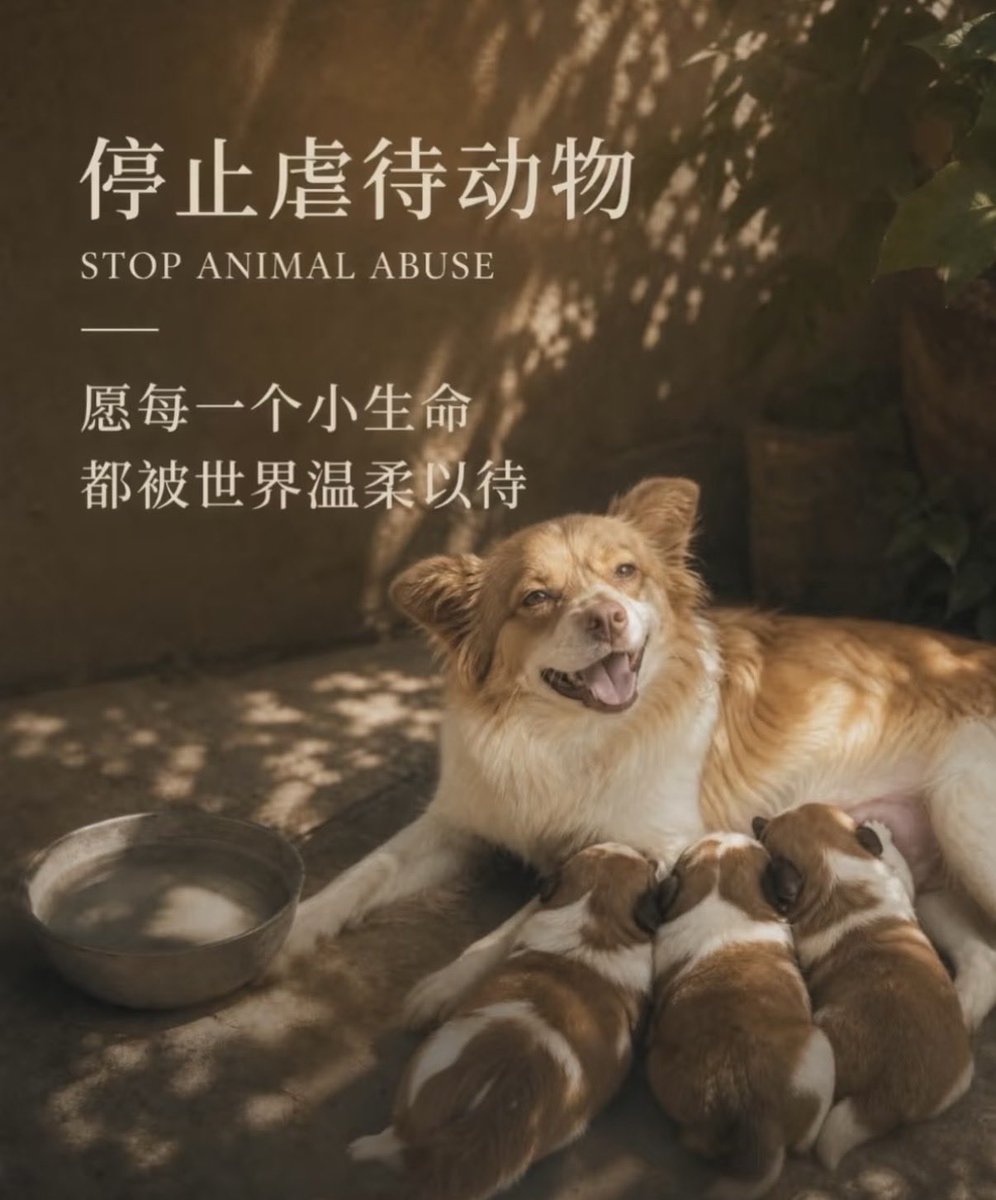 LlyPooo's tweet photo. Keep speaking up for Wangwang—the nursing mother dog and her 2-week-old puppies killed by cruel teens under 14 in Jieyang, China, on June 28th. Wangwang were beaten with sticks and burned by fire—she endured the most excruciating pain this earth has to offer!#StopAnimalCruelty https://t.co/jAncWGrTUQ