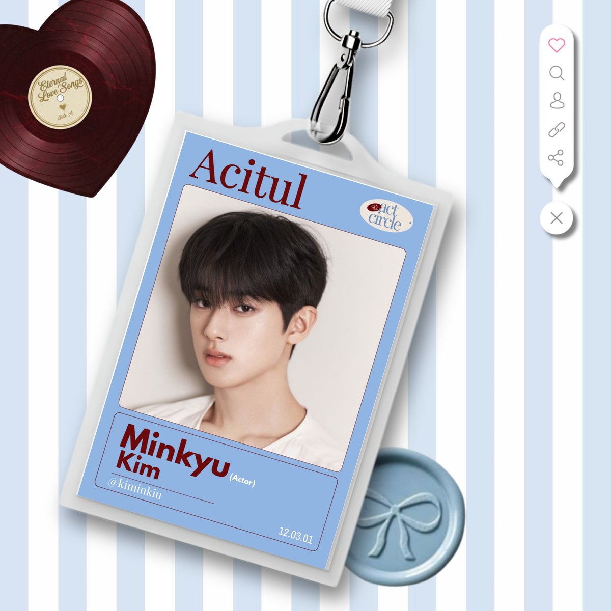 kiminkiu's tweet photo. @ActCircleSQ Oh yeah gak nyangka si ganteng dari goa hantu keverif. Tenkis aciti 🥹 https://t.co/TgtCk9hkya