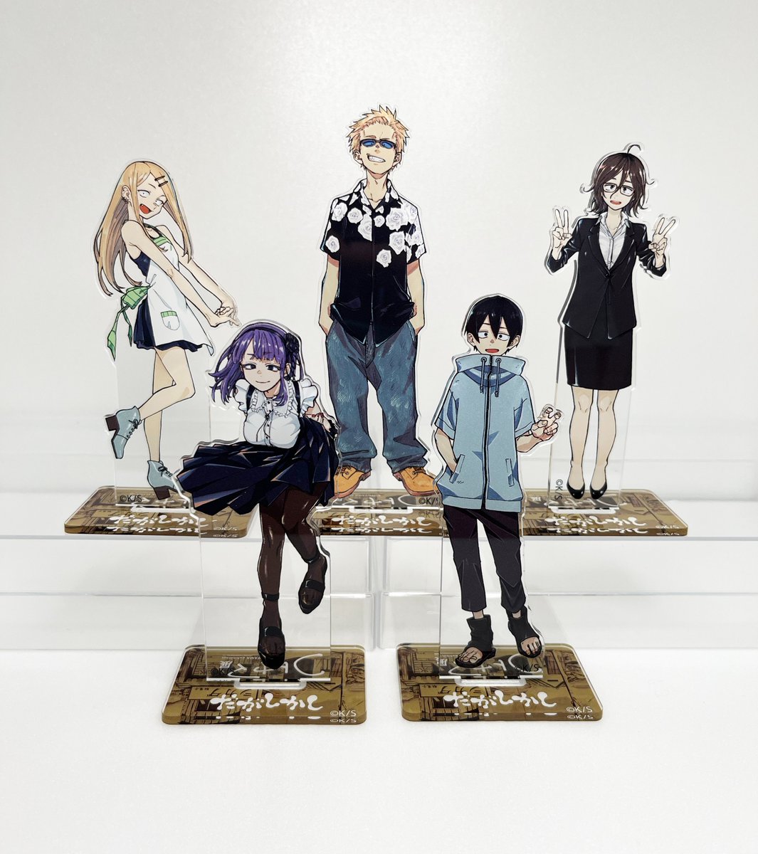 コトヤマ展 グッズ紹介 ＼ 描き下ろしイラストを使用した アクリル