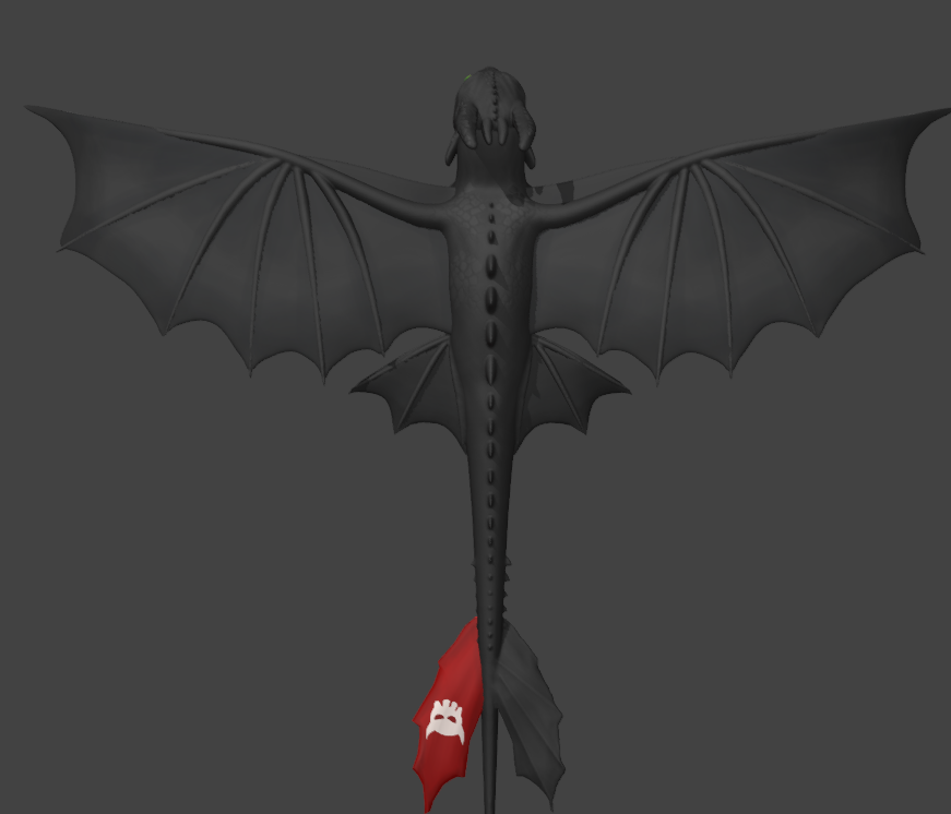 Monnet3D's tweet photo. Finally got around to finishing up this model! Toothless 3D Model from How to Train Your Dragon #RobloxDev #Roblox #Blender #Dreamworks #fanart #HTTYD https://t.co/GofpvnZ8SG