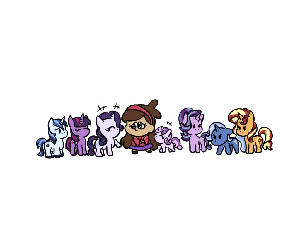 RobinJay404's tweet photo. Mabean learns not all unicorns are jerks :3
#GravityFalls #MyLittlePony https://t.co/EjBxY0h7Fq