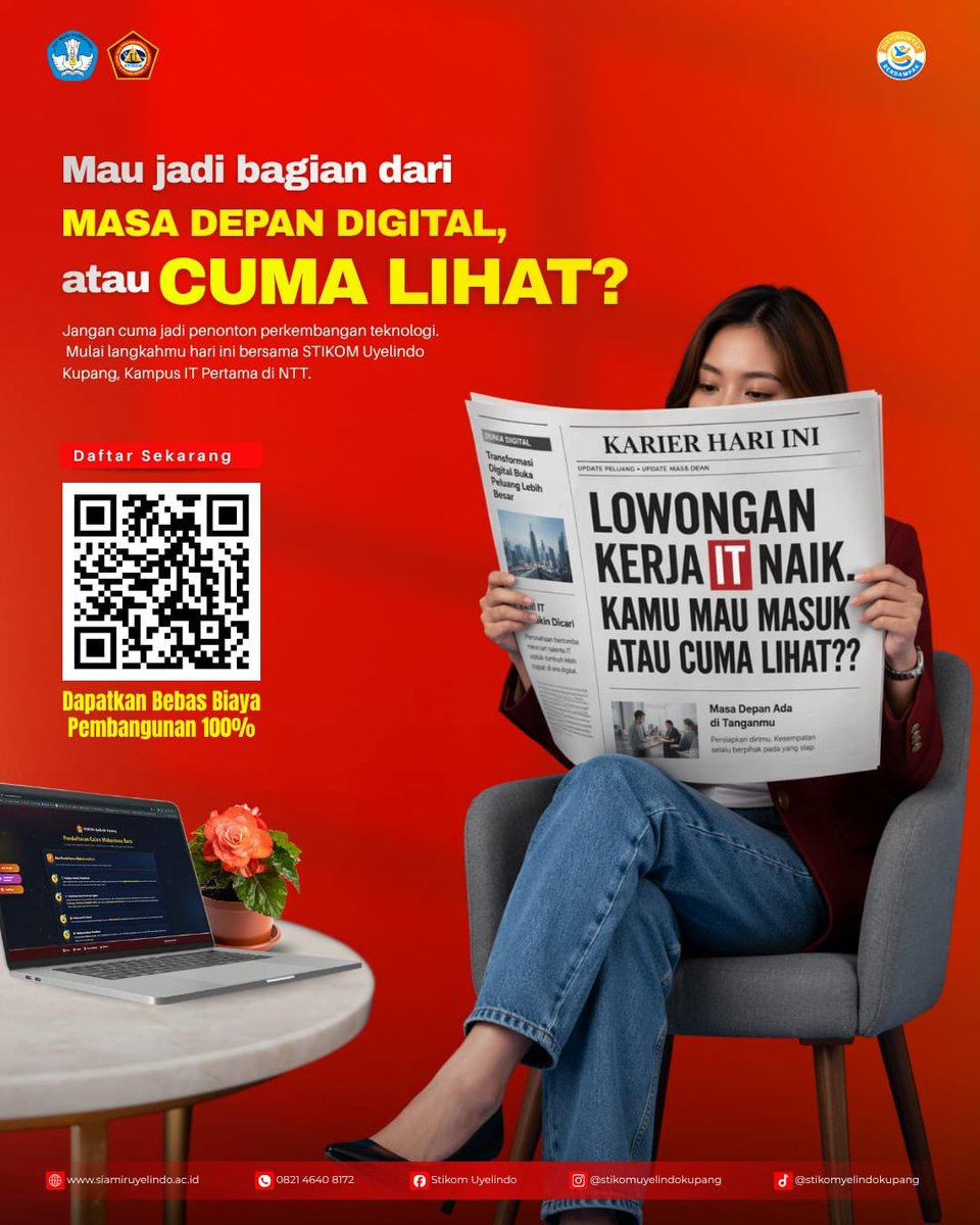 StikomU's tweet photo. Ayo pendaftaran Mahasiswa Baru masih dibuka #gelombang3 #maba #maba2026 https://t.co/dNEIIVMMvb