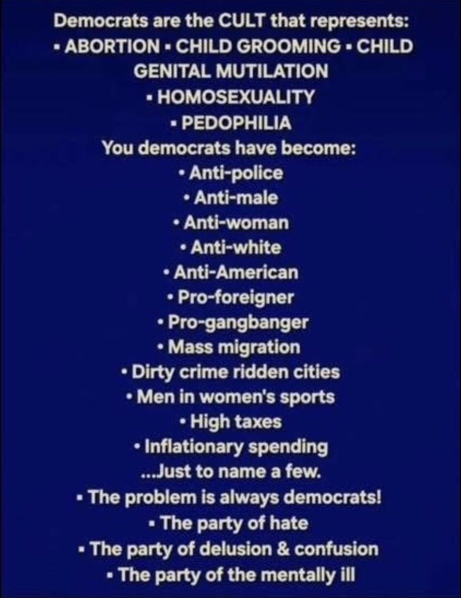Mikebq2i's tweet photo. @Shelby_violet Vote blue no matter who then blame Trump for everything and anything afterwards https://t.co/fsudvx4JDR