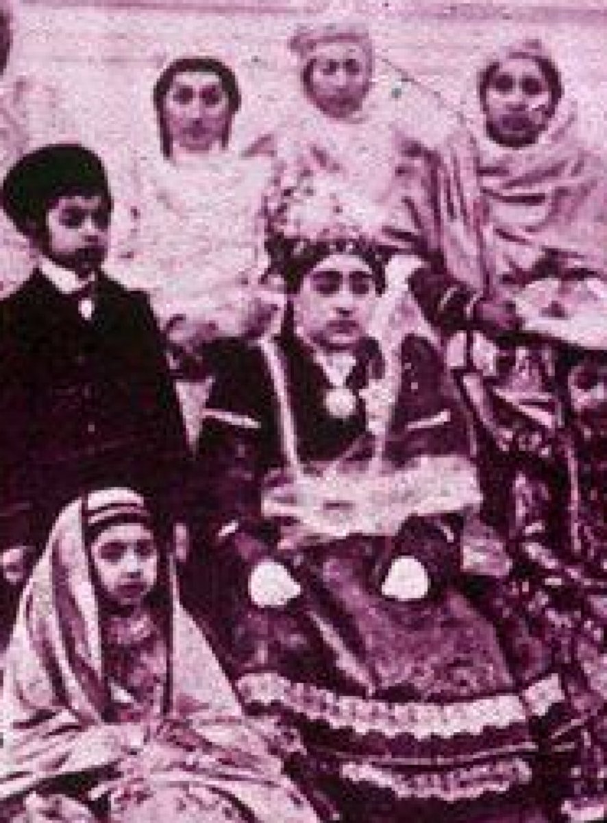 HalimaKazem's tweet photo. In my upcoming book “A Feminist History of Afghanistan: Resisting the Erasure of Women” by Bloomsbury publishing, I write about the life of Ulya Hazrat, King Amanullah’s mother and my paternal grandmother’s aunt (ama). I uncover stories about her through a series of oral history interviews with the late Bebe India, her granddaughter, before she passed away.  Ulya Hazrat is in this photo, sitting in the middle with a young Amanullah standing next to her.  My book is in the last editing stages 🙏🙏. Labor of love