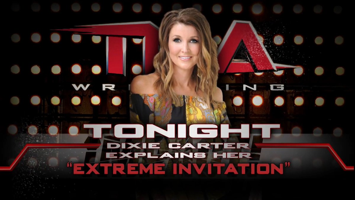 IAmEliasWWE's tweet photo. Dark Side Of Dixie Carter:

- She came to the rescue, but didn't stay in her lane.

- She hijacked TNA from Jeff Jarrett.

- She had the final say.

- She got rid of Dutch Mantell.

- She didn't hire Jim Ross.

- She didn't hire Paul Heyman.

- She didn't give the Knockouts better pay.

- She wanted to complete with WWE.

- She hired Hulk Hogan despite the lack of funds needed to take things to the next level.

- She replaced Vince Russo with Bruce Prichard as head of creative.

- She squandered the momentum that the product had.  

- She lost the Spike TV deal.

- She sent Eric Bischoff home instead of paying him and having him try to get Impact on a better TV channel.

- She was the reason Toby Keith didn't become the new owner. 

- She wouldn't let Billy Corgan run things after taking his money.

- She bankrupted the company.

- She was forced to sell to Anthem Sports & Entertainment.

- She resigned in disgrace.

- She still refuses to take accountability.

- She deserves all the hate and scorn from wrestling fans.