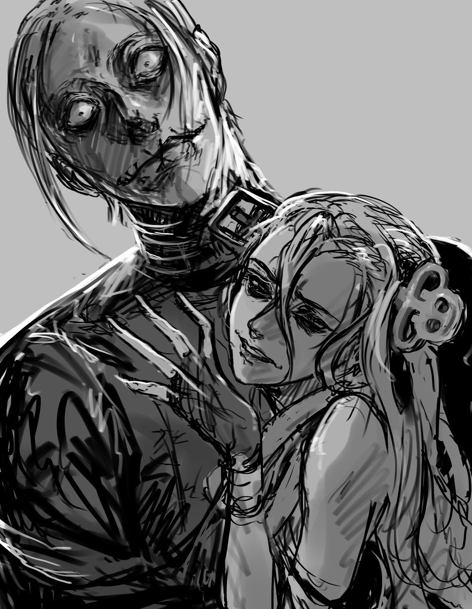 EveryDayABA's tweet photo. Day 195 of A.B.A posting.                                                                               
They are a very spook- i mean, beautiful pair.
A.B.A and Paracelsus made by
@kejin8880 
#ggst_aba #aba #ggst https://t.co/EL9ko9PPFc