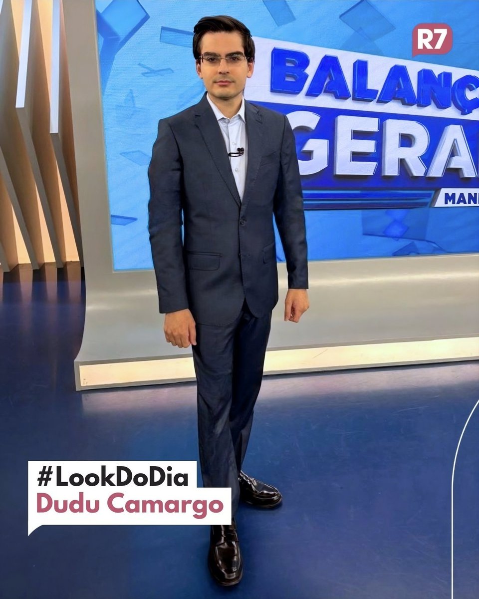 Tradarquente's tweet photo. 🚨 Acorde bem informado!

Às 5h da manhã, Dudu Camargo comanda o Balanço Geral Manhã com os principais acontecimentos do Brasil e do mundo, informação em tempo real e muita credibilidade.

📺 Não perca! Vamos prestigiar, acompanhar e fortalecer a audiência do nosso príncipe das notícias. 💙

#BalançoGeralManhã #DuduCamargo