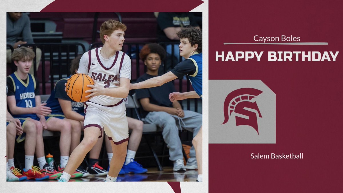 Salemboysbball's tweet photo. HBD Cay! #24153basketball https://t.co/CdWMAUZkVG