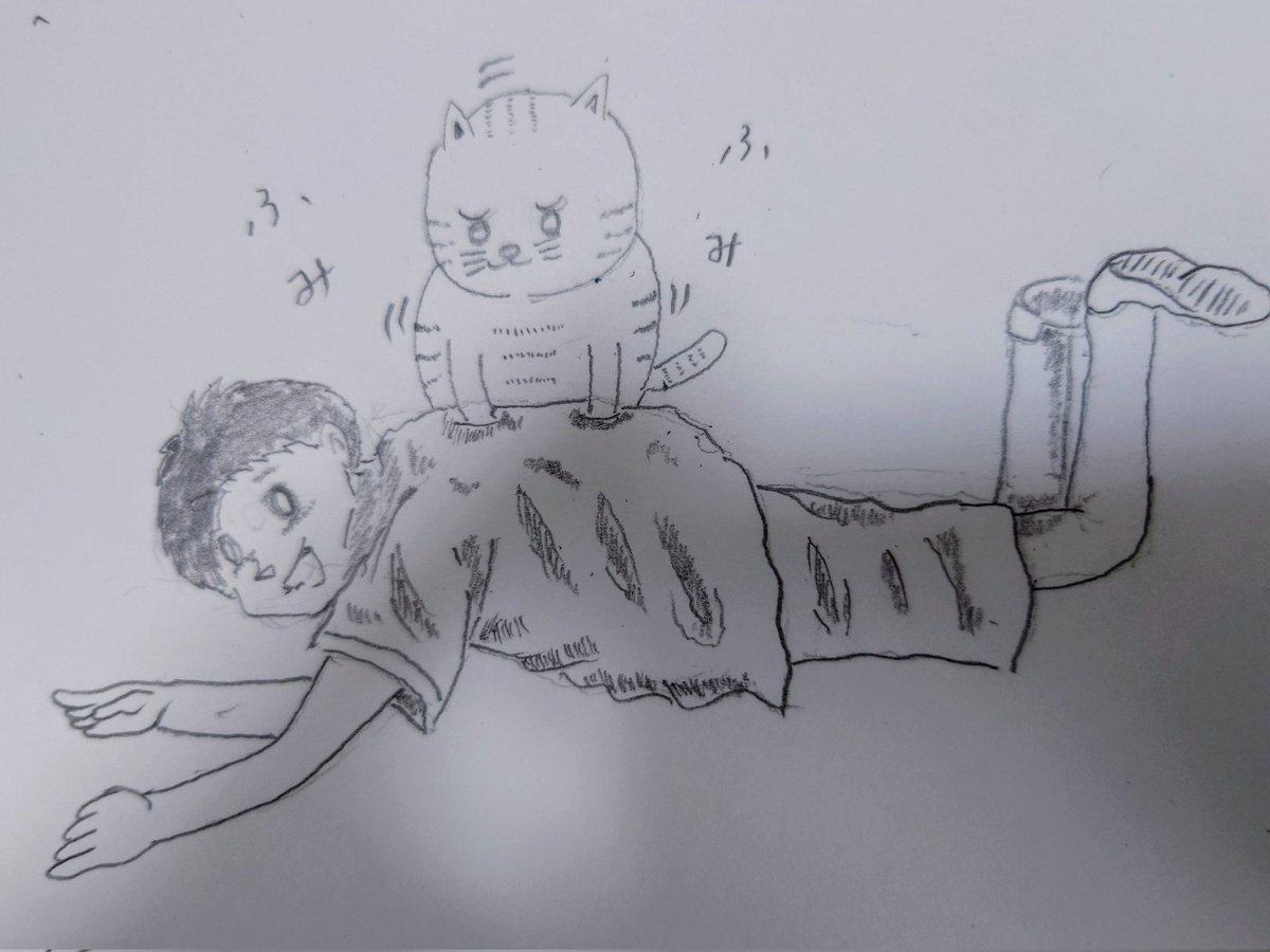 koichik7ks's tweet photo. ドンちゃん🐱ふみふみ👣

#イラスト好きな人と繋がりたい
#イラストㅤㅤㅤ 
#絵描きさんと繋がりたい 
#イラスト好きと繋がりたい https://t.co/bKb3vHHrkB