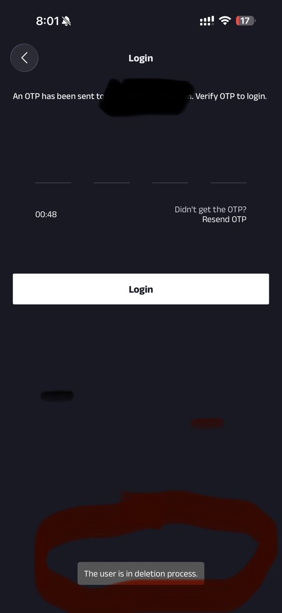 _TheRealIndia's tweet photo. @ZEE5India have purchased a subscription. Not able to access it. Every time I try logging it, it shows user under deletion process 
The support on app is also not helping.  It’s waste of money https://t.co/SWicMcguik