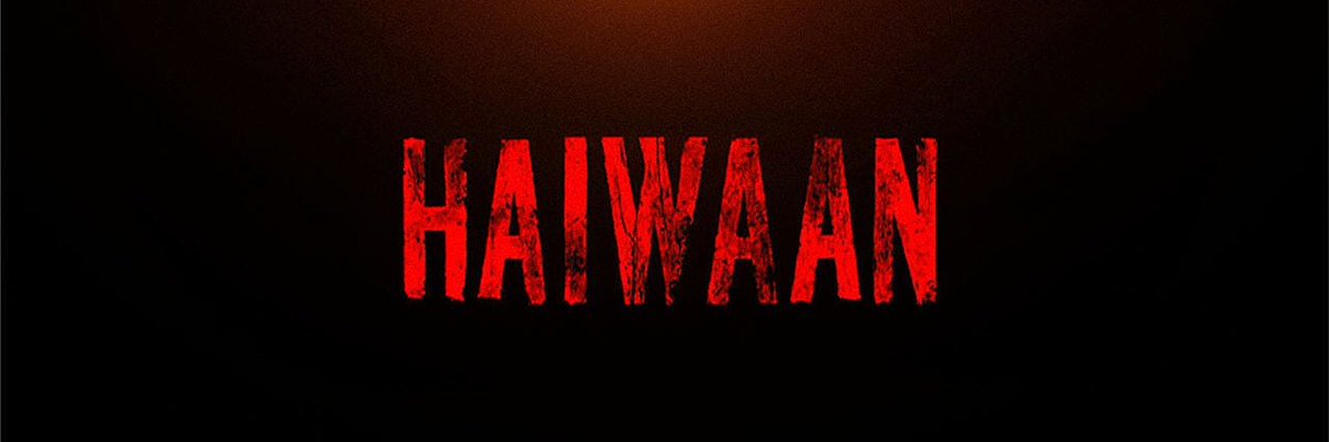 haiwaanfilm's tweet photo. Bahut Hua hasi majak! Ab hogi thodi Haiwaniyat!

Aa Raha Hai Haiwaan! ☠️🔥

Priyadarshan's #Haiwaan, in theatres - September 11 2026! https://t.co/HLBuLQnzHV