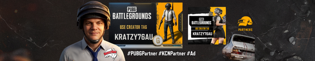 kratzy76au's tweet photo. Did you know you can support my content directly in PUBG? By using my Creator Code Kratzy76au, you help me keep the lights on and continue creating the content you love!
How to support:
Click this link: https://t.co/ypYCpzVzBc #PUBGPartner #KCNPartner
Log in with your KRAFTON ID.
Confirm and you're all set!
Your support on G-Coin, passes, or bundles—whether on PC or Console—goes a long way. Thank you for being a part of this community! #PUBG #Kratzy76au #Australian #TwitchPartner #KickPartner