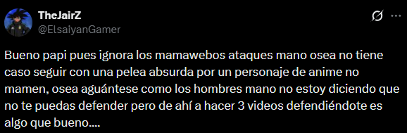 ElZorroDB_'s tweet photo. 1. Ay pobrecito, le dijero "ese we", como esta sobrellevando esta situacion tan abrumadora?

2. Que paso con ignorar los ataques? Que paso con aguantarse? 

Nah chaval ya sabia que no tenias principios y que no pensabas nada de lo que me decias, por algo tus palabras y tus acciones nunca van de la mano, hipocrita
