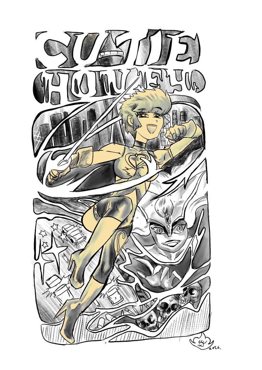 SideBurnsComics's tweet photo. Art Nouveau style Cutie Honey ♥️ https://t.co/SeuMmFMkwu