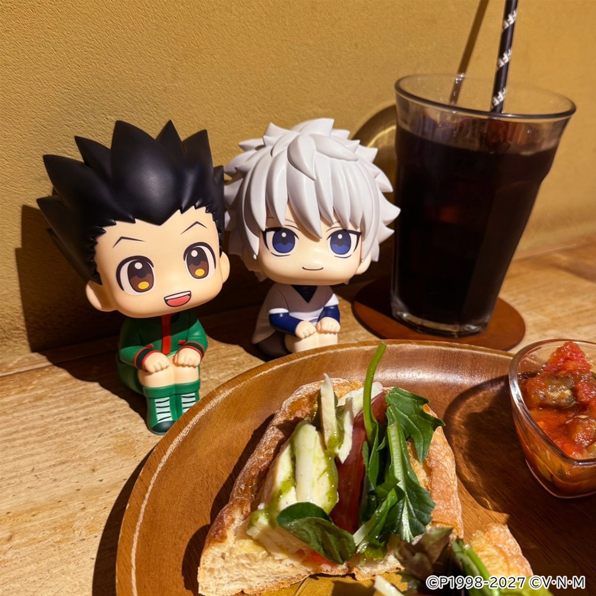 megahouse_tori's tweet photo. 【HUNTER×HUNTER】

◤特典情報◢

✦・┈┈┈┈┈┈┈┈┈┈ ・✦
見上げる見守るフィギュア るかっぷ
　　HUNTER×HUNTER
　　ゴン＝フリークス
　　キルア＝ゾルディック
✦・┈┈┈┈┈┈┈┈┈┈ ・✦

🎁プレミアムバンダイ限定特典
限定座布団

⏰予約開始は7月16日(木)

https://t.co/gJ9zba9o2u
#ハンター #ハンターハンター #るかっぷ