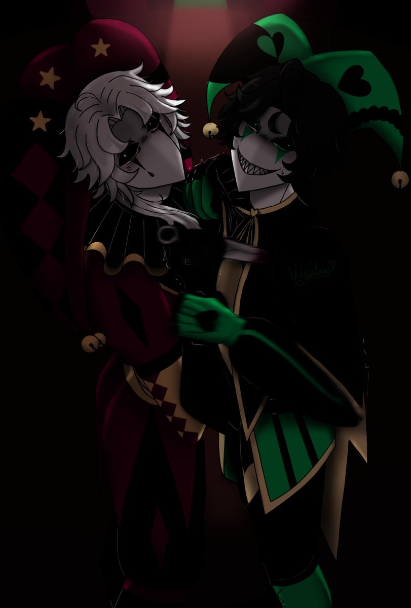 vivilure_'s tweet photo. What happened in the tent after MC ran away (probably). #Pierrot #Harlequin #thefreakcircus https://t.co/aXfPc71uiX